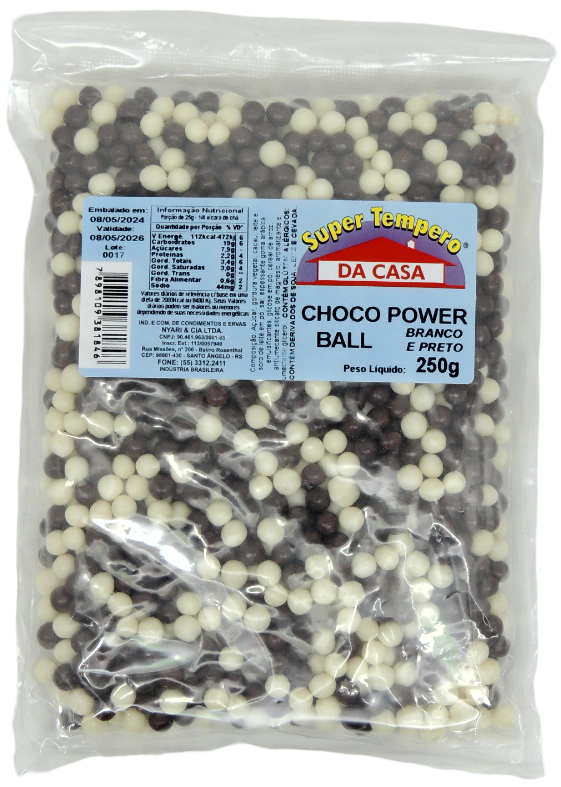 Choco Power Preto e Branco